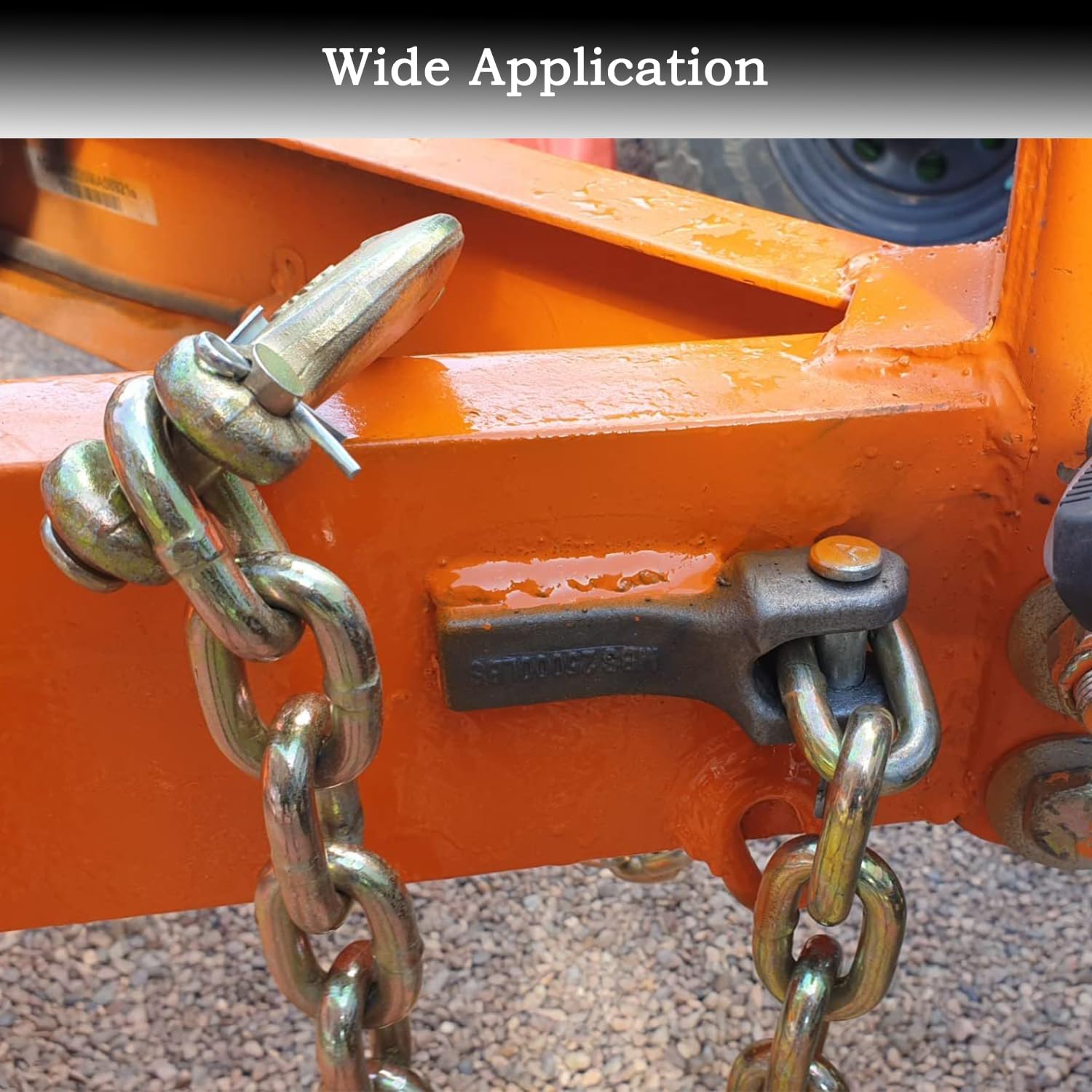 3/8 inch Weld On Safety Chains Anchor Best Way to Attach Safety Chain to Trailers (Pack of 6)