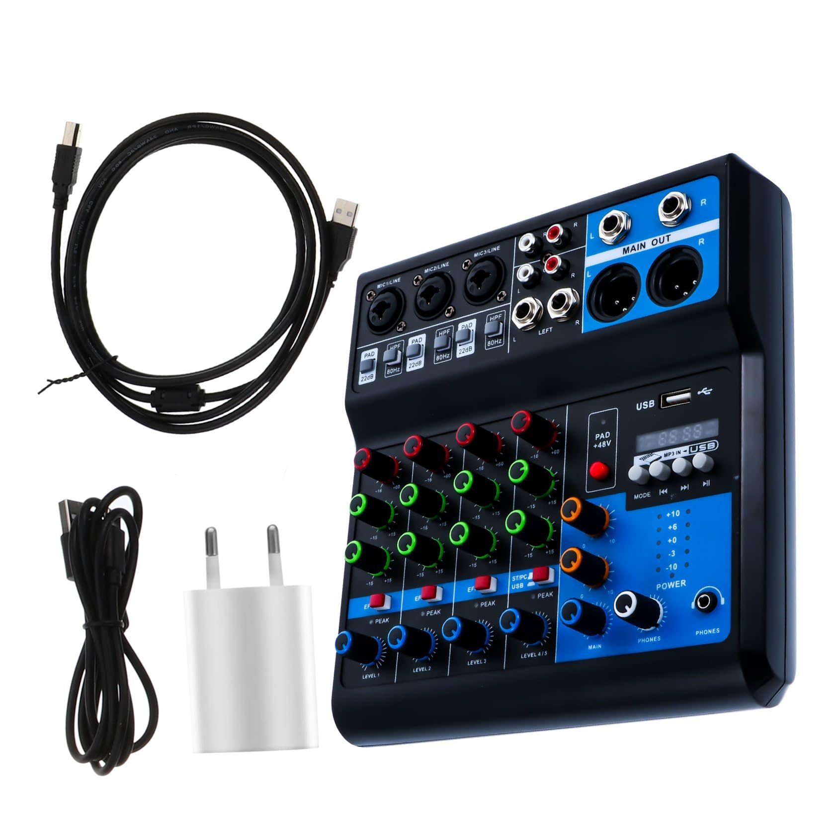 Console de mixage sans fil canaux stéréo pour performances live - 8