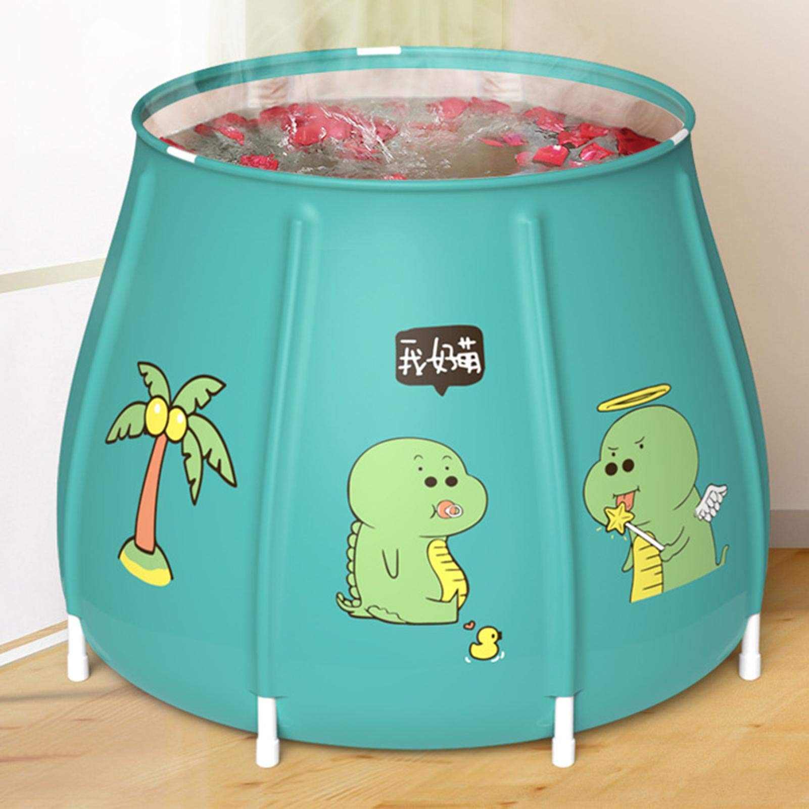 Vasca da Bagno Pieghevole Vasca da Bagno per Adulti Barile da Bagno per Uso Domestico Sudore da Bagno a Vapore Barile da Bagno in Piedi Vasca da Bagno per Box Doccia, Mantenimento