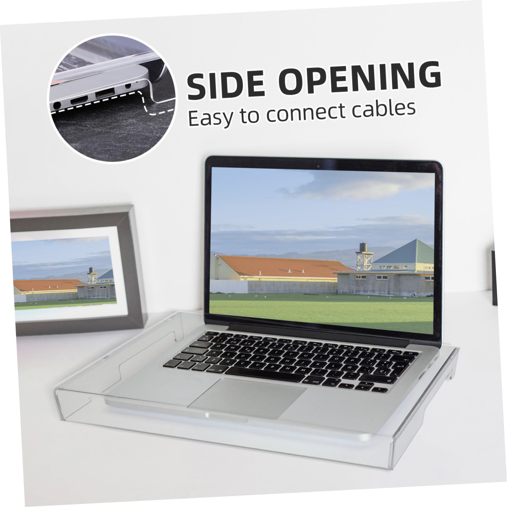 Funda Protectora Teclado Acrílico Transparente para Portátil