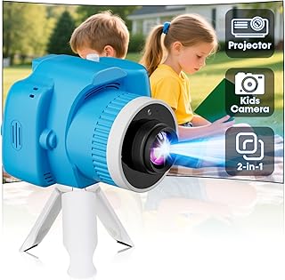 Kids Camera with Projector: Perfect Birthday Christmas Fe...