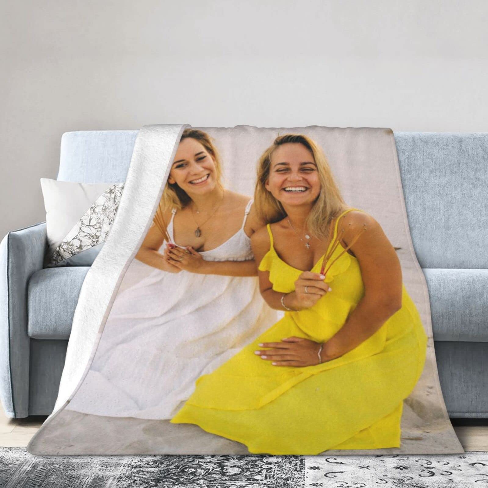 Manta gruesa personalizada con nombre para bebés, niños, jóvenes, adolescentes, adultos, antibolitas, iniciales de franela, monograma, regalos personalizados, mantas personalizadas, mejores amigos,