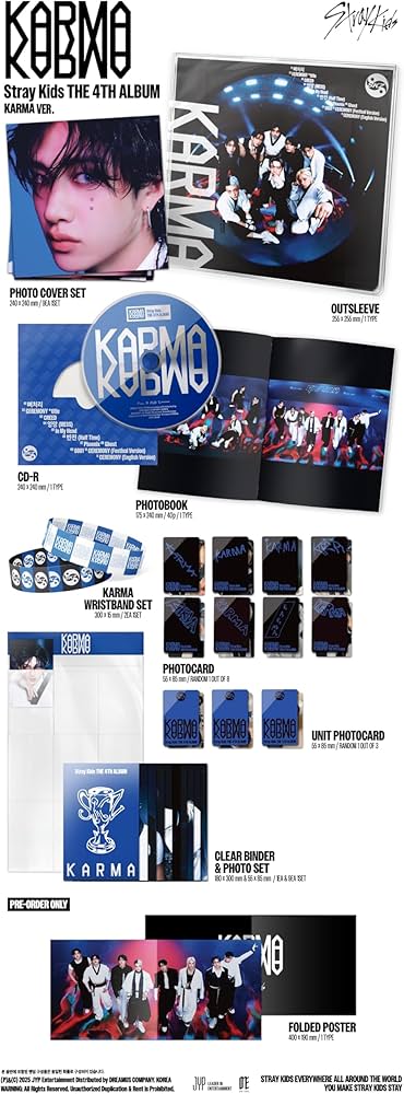 Amazon.com: Stray Kids KARMA [KARMA Ver.] 4th Full Album : Home
