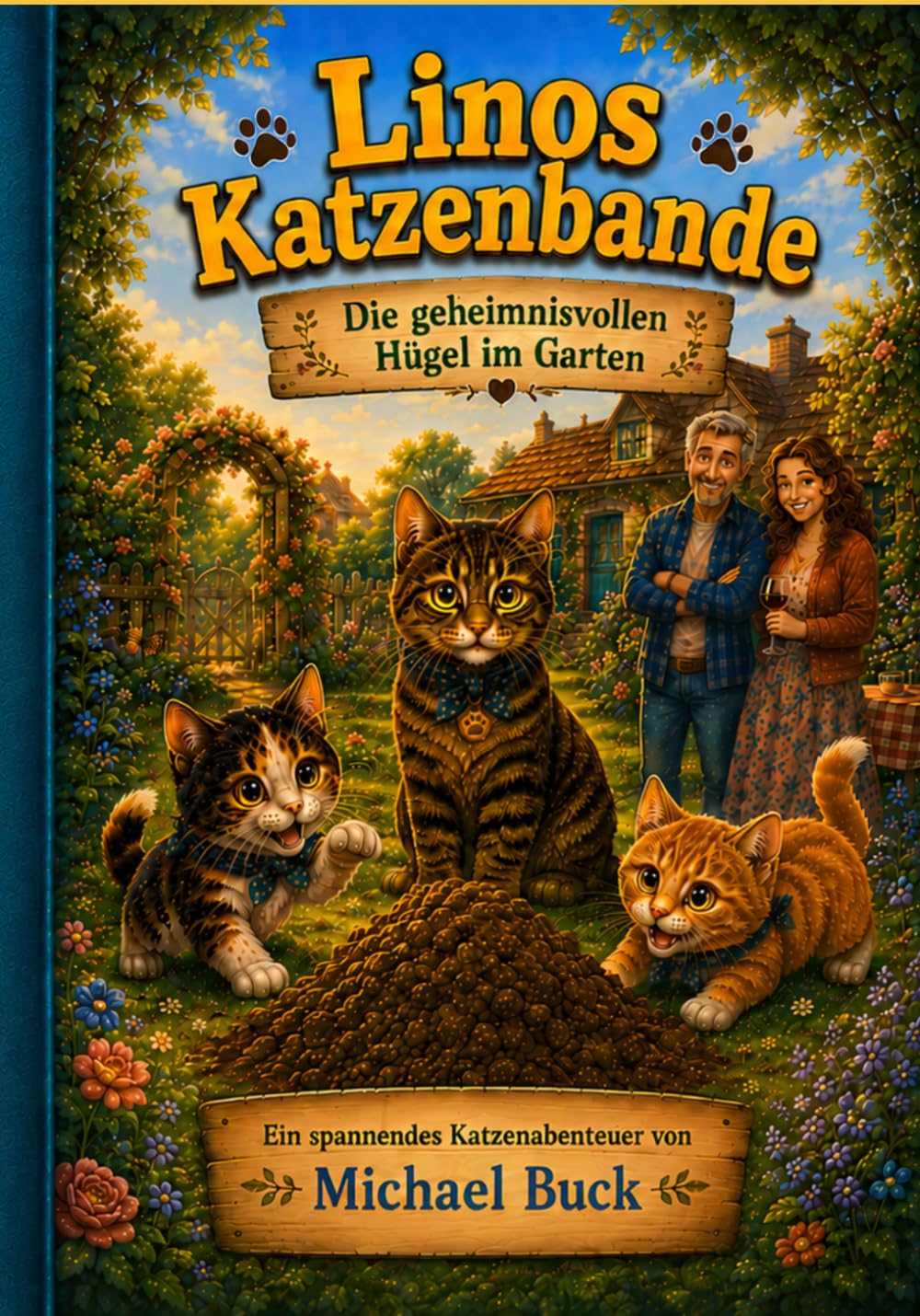 Linos Katzenbande: Die geheimnisvollen Hügel im Garten