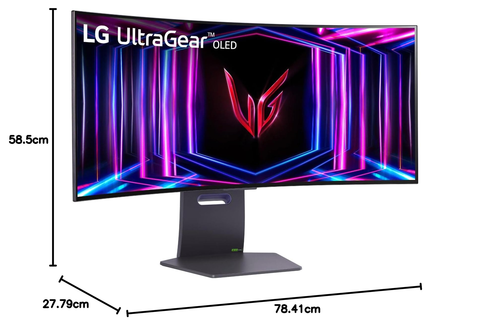 期間限定値下げ【美品】LG OLED 34GS95QE-B 有機EL 34インチ Monitor LG UltraGear 34GS95QE-B.AEU 86,1 cm (34