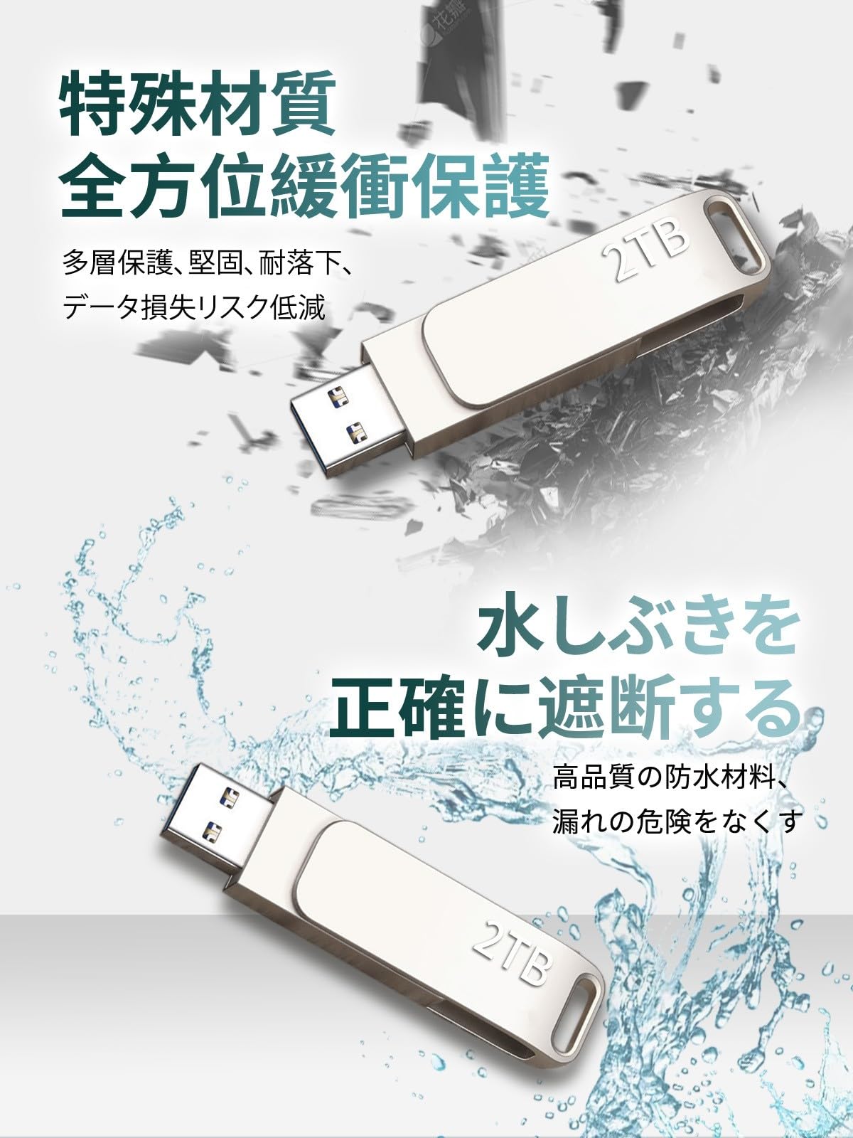 Amazon.co.jp: 【2TB 大容量 高速】USBメモリ 大容量 USB&Type-C