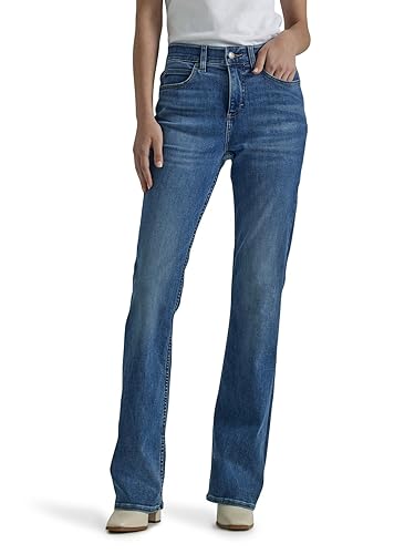 Lee Women's Plus Size Legendary Mid Rise Bootcut Jean
