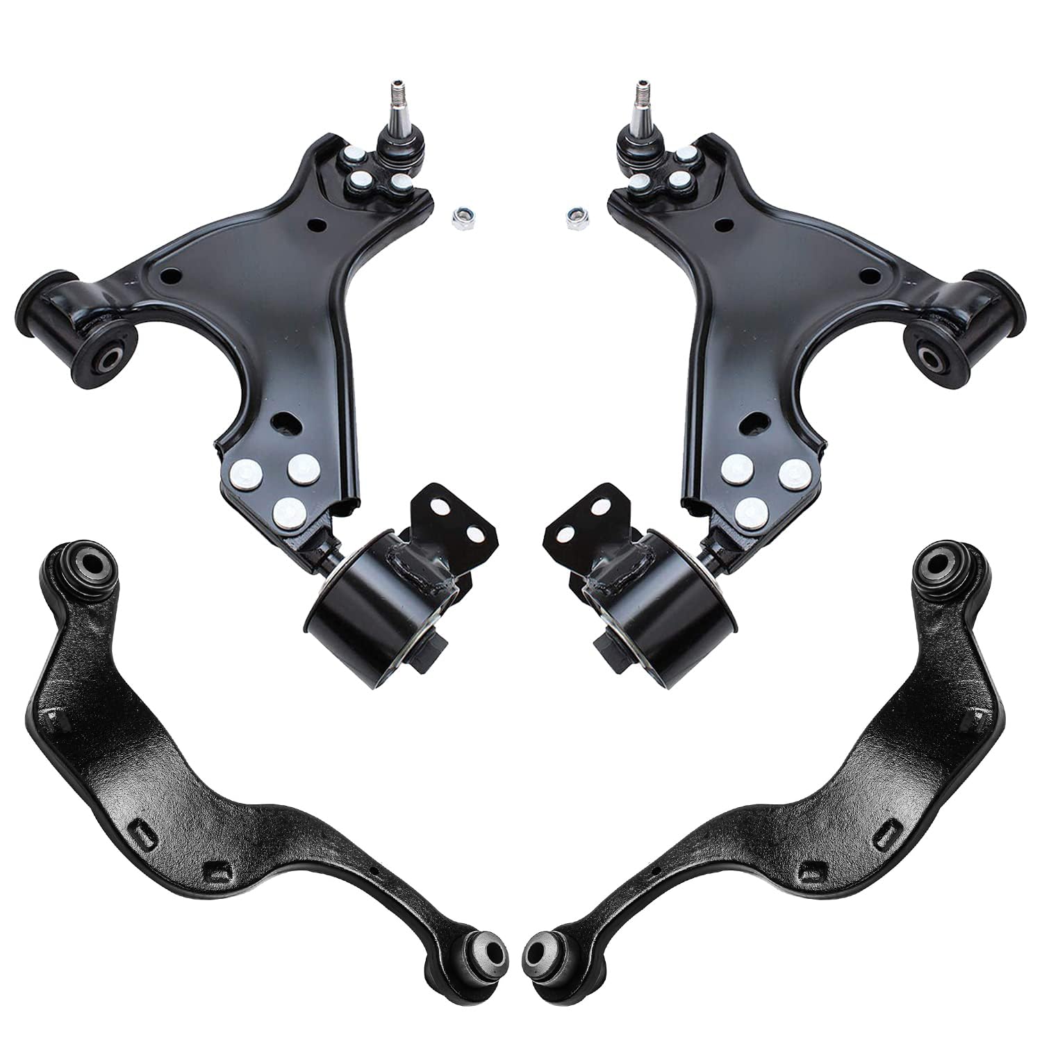 Detroit Axle - 4pc Control Arms for Buick Enclave Chevrolet Traverse
