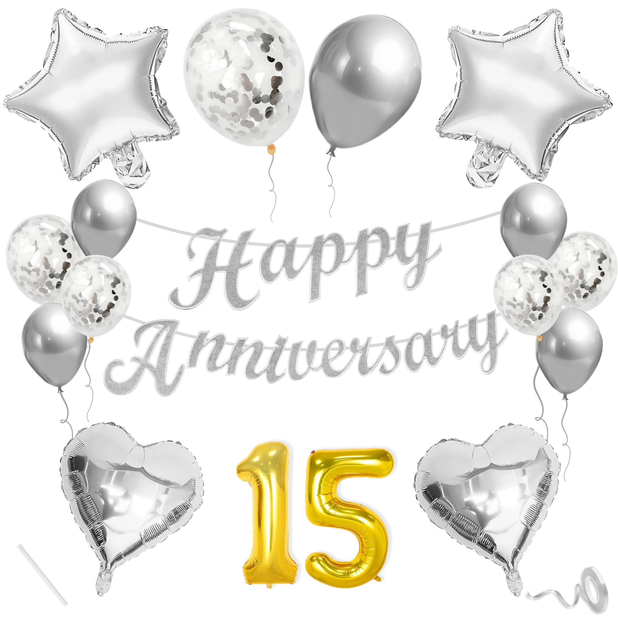 15th Anniversary · Silver