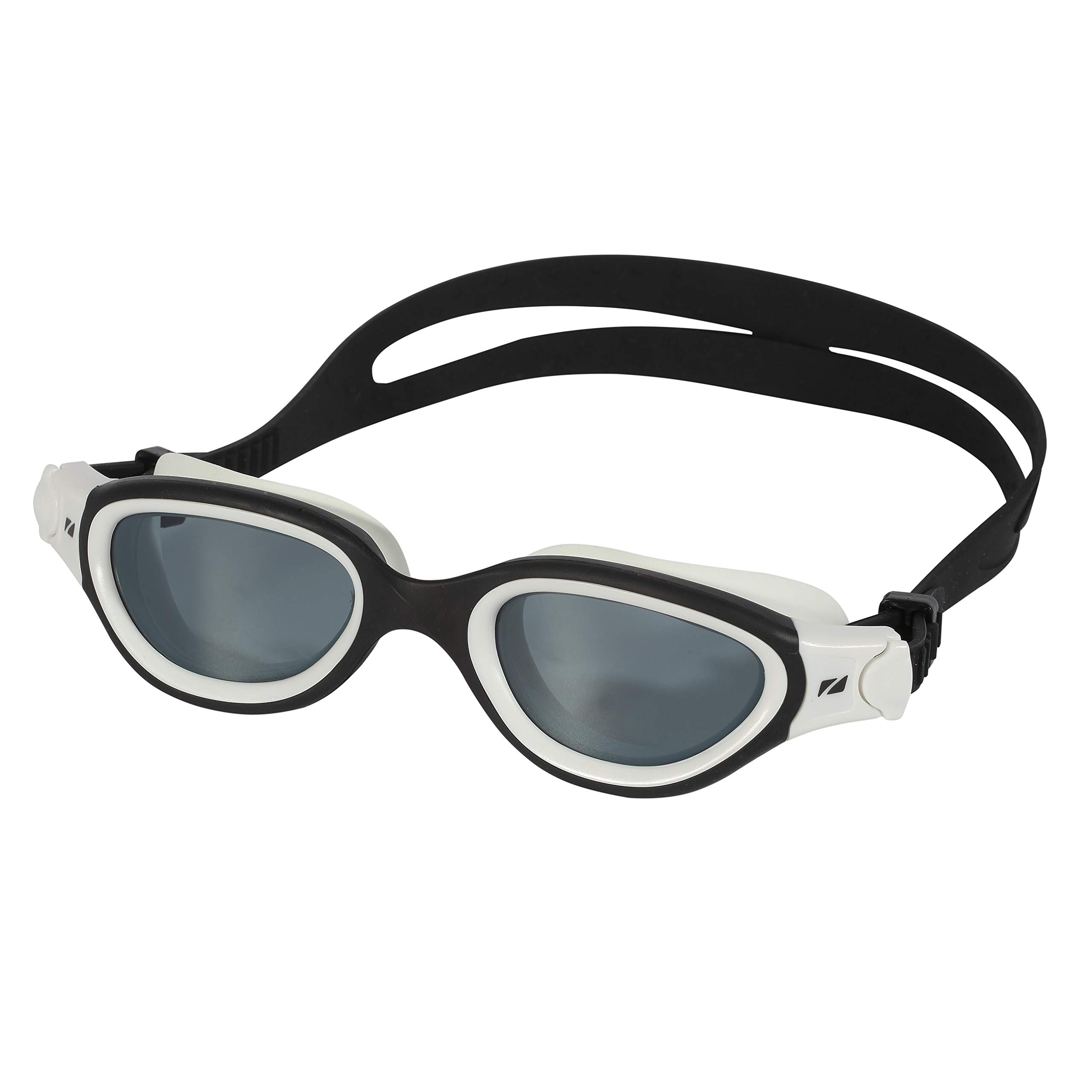 ZONE3 – Unisex-Erwachsene Venator-X Schwimmbrille | Antibeschlag-Gläser mit Lucid-Technologie | Flexible und ergonomische Passform | Panoramasicht mit gebogenen Gläsern | Verstellbarer Doppelriemen
