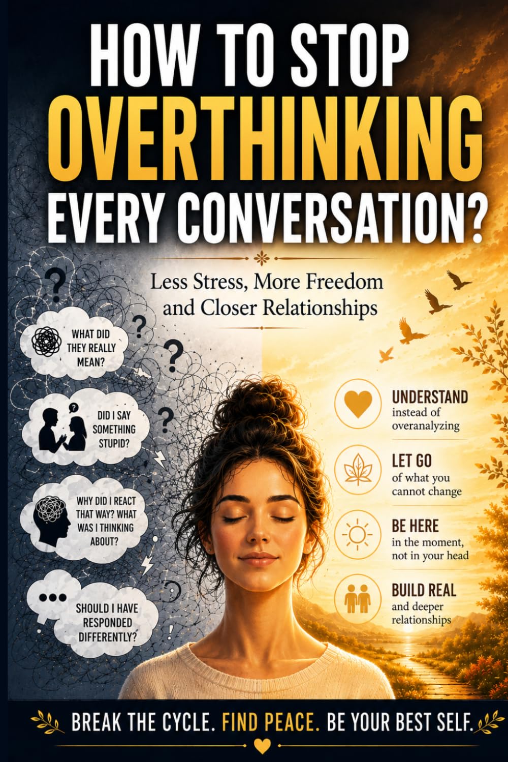 How to Stop Overthinking Every Conversation: Feel More Comfortable Around People