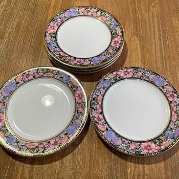 【ドレスデン】Ornamental 花柄リボン皿 6枚セット DSC08942-240x240.jpg