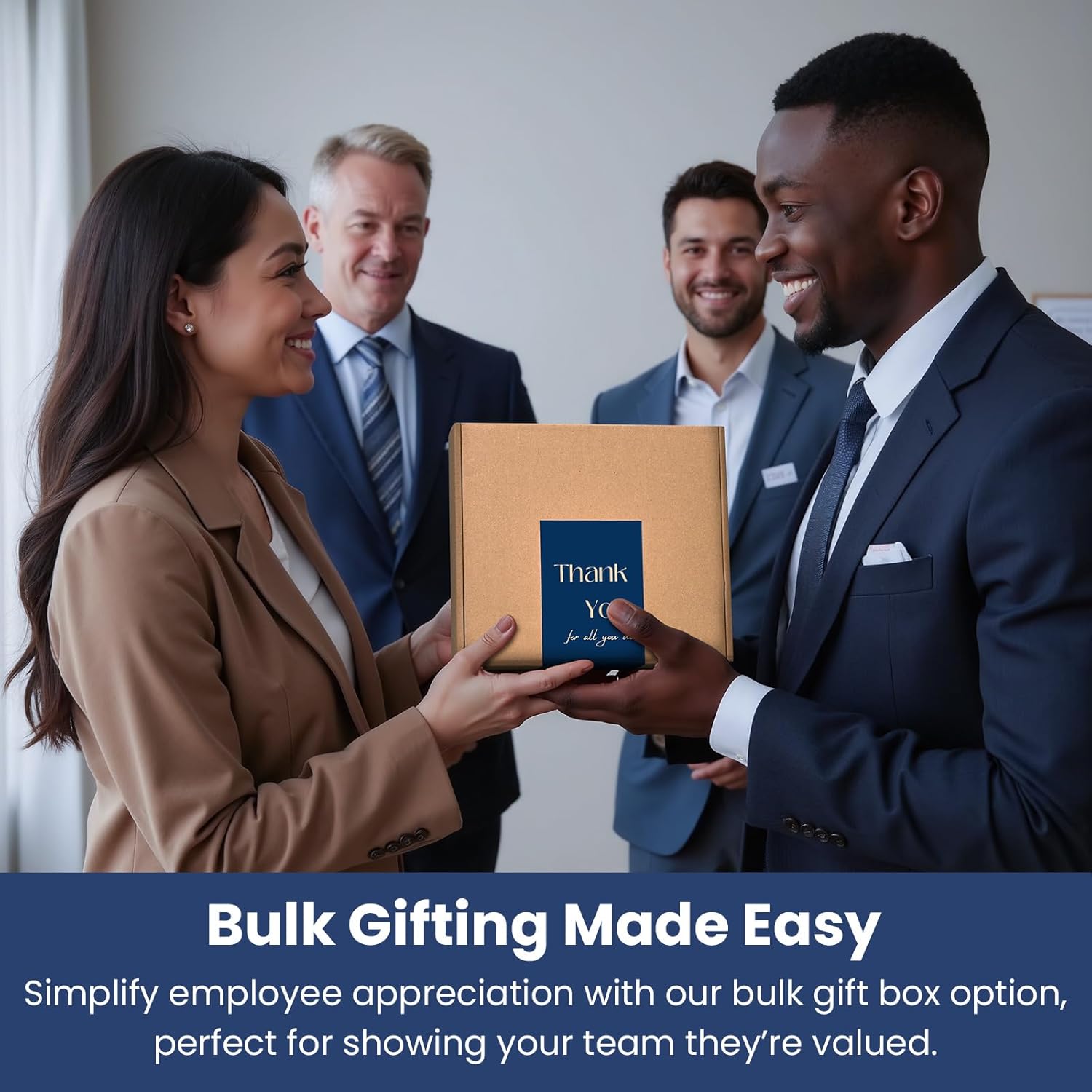 Employee Appreciation Gifts, Thank You Gifts for Men Coworkers, Gift Basket for Men, Thank You Basket for Team Mentor Friends Leaders Boss, Difference Maker Gift Box - Image 6