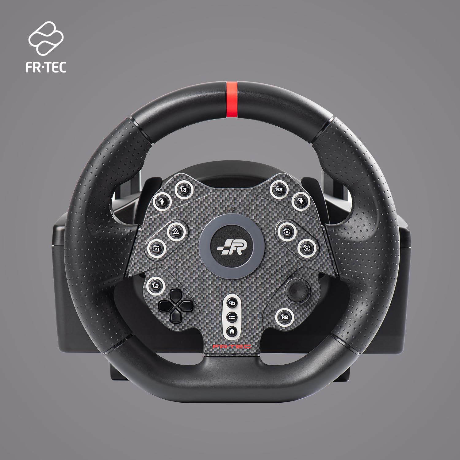 FRTEC - Volante da Corsa Gaming GRAND CHELEM MKII - Pedali Regolabili, Cambio ad H e Sequenziale - Zero Latenza e Zona Morta - Compatibile con PC, PS4, Xbox Series X/S, Xbox One.