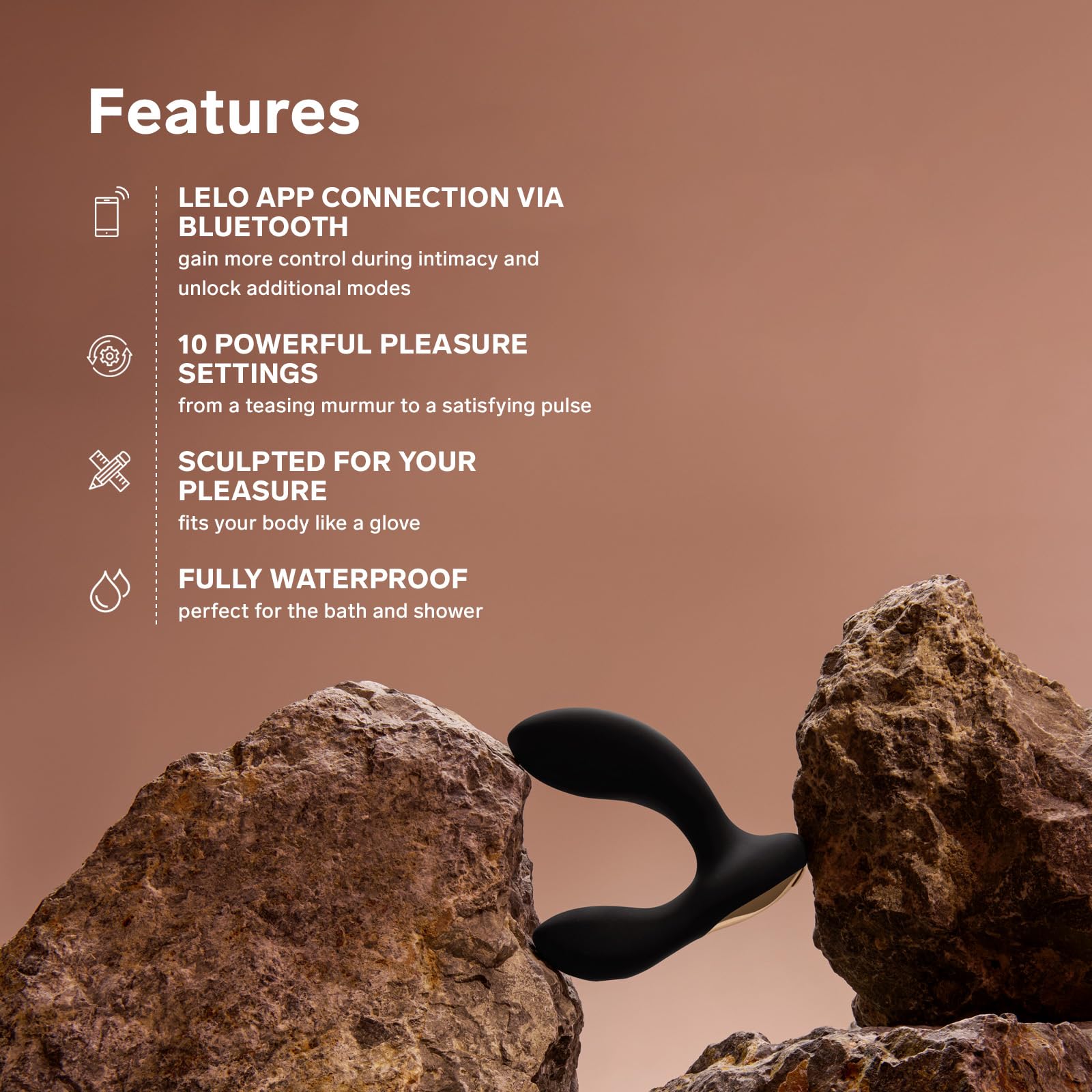 LELO HUGO 2 Prostata Vibrator mit Bluetooth-App und 10 Lusteinstellungen, Analvibrator für Männer, Prostata Stimulation Männer (Green)
