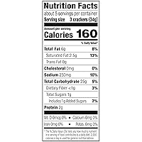 Vista 2 de Glutino Galletas de mesa sin gluten, cuadrados premium, originales, 7 onzas