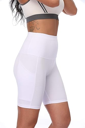 Miniatura 2 de NELEUS Women's 3 Pack Athletic Shorts for Biker Running Workout with Pocket