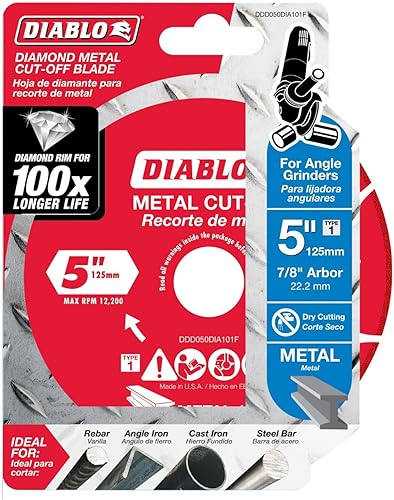 Miniatura 2 de Freud -Diablo DB 5 Diamond DISC MTL Cutting, Multi, talla única (DDD050DIA101F)