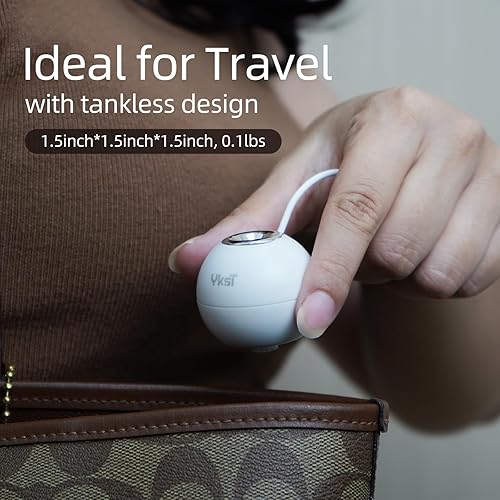 Miniatura 2 de YKSI Mini humidificadores portátiles, humidificador personal de escritorio para viajes, oficina, dormitorio, plantas con apagado automático, fácil