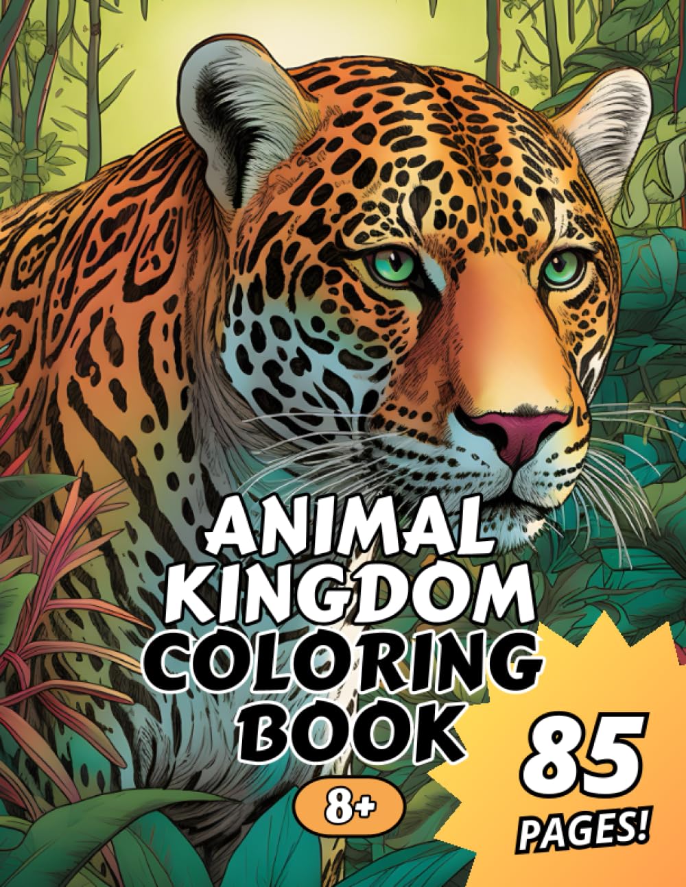 Amazon.com: An Expedition Through The Animal Kingdom: Coloring Book For ...