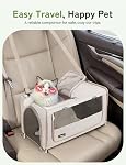 Pet Carrier for Small/Medium Cats Up to 22lbs, 4 in 1 Multi-Level Door Hanging Cat Tree Tower Condo for Indoor Cats, Collapsible and Tool-Free Assembly, Fits Doors <86in H