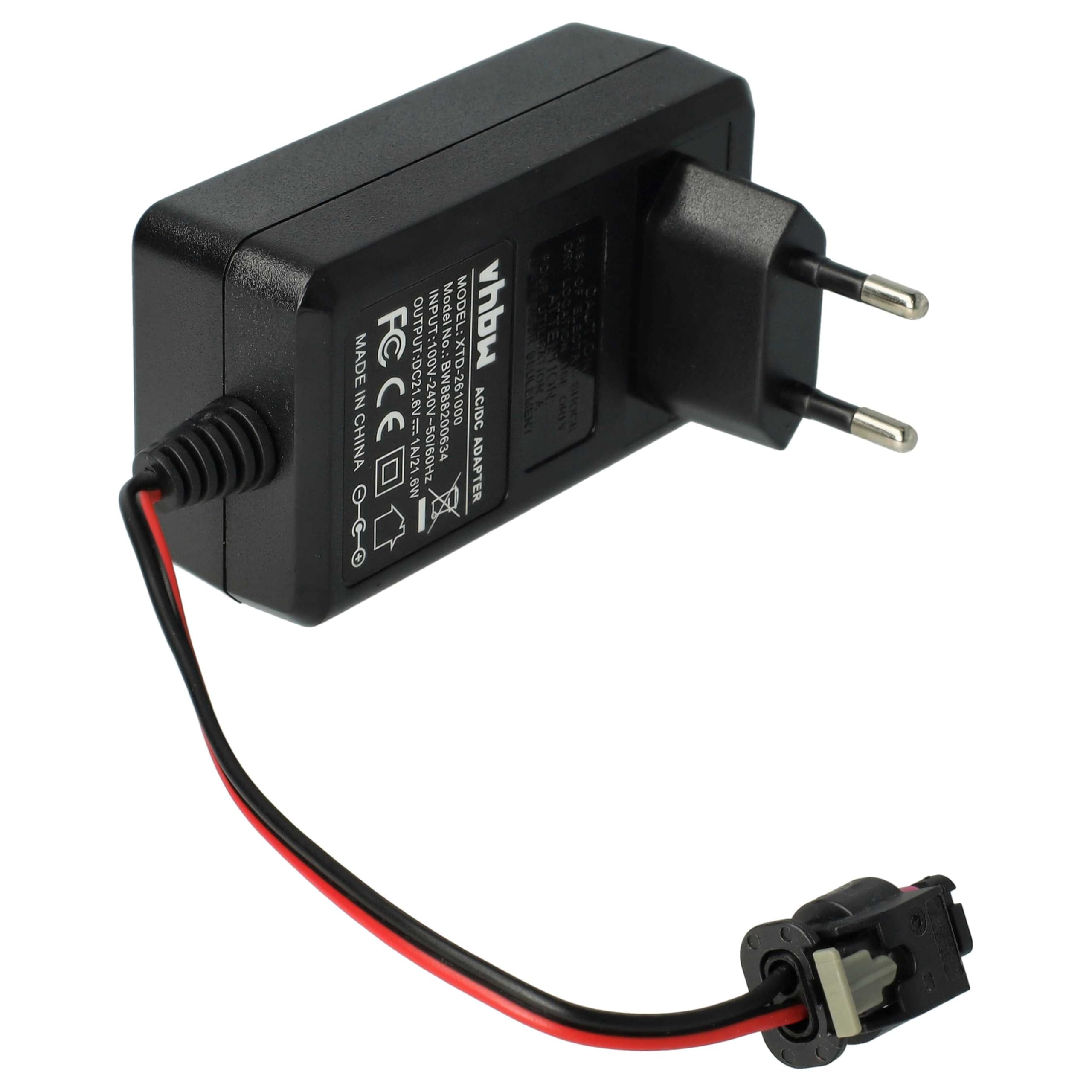 vhbw Cargador Compatible con Husqvarna Automower 305 [2011-2015] baterías Robot cortacésped