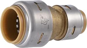 SharkBite Max Brass Rückschlagventil - Für PEX, Kupfer, CPVC Rohre, Ohne Löten (3,4x9x3,4 Cm)