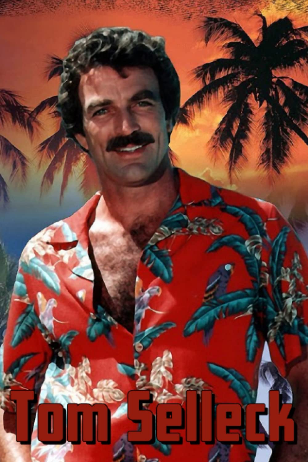 Tom Selleck Notebook: 110 Wide Lined Pages - 6" x 9" - Planner, Journal, Notebook, Composition Book, Diary for Women, Men, Teens, and Children