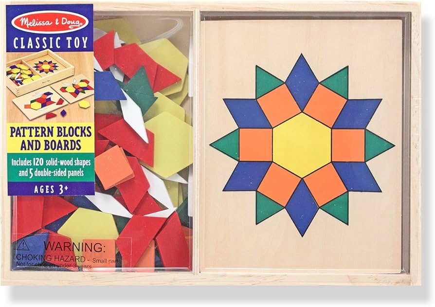Amazon.com: Melissa & Doug Pattern Blocks and Boards Developmental Toy Motor Skills 3+ Gift for Boy or Girl : Toys & Games amazon-com-melissa-doug-pattern-blocks-and-boards-developmental-toy-motor-skills-3-gift-for-boy-or-girl-toys-games