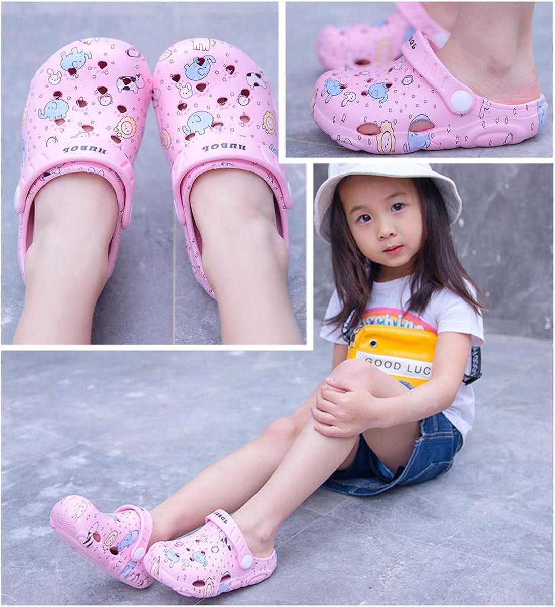 Kids Clogs Sandals Toddler Slippers for Girls & Boys