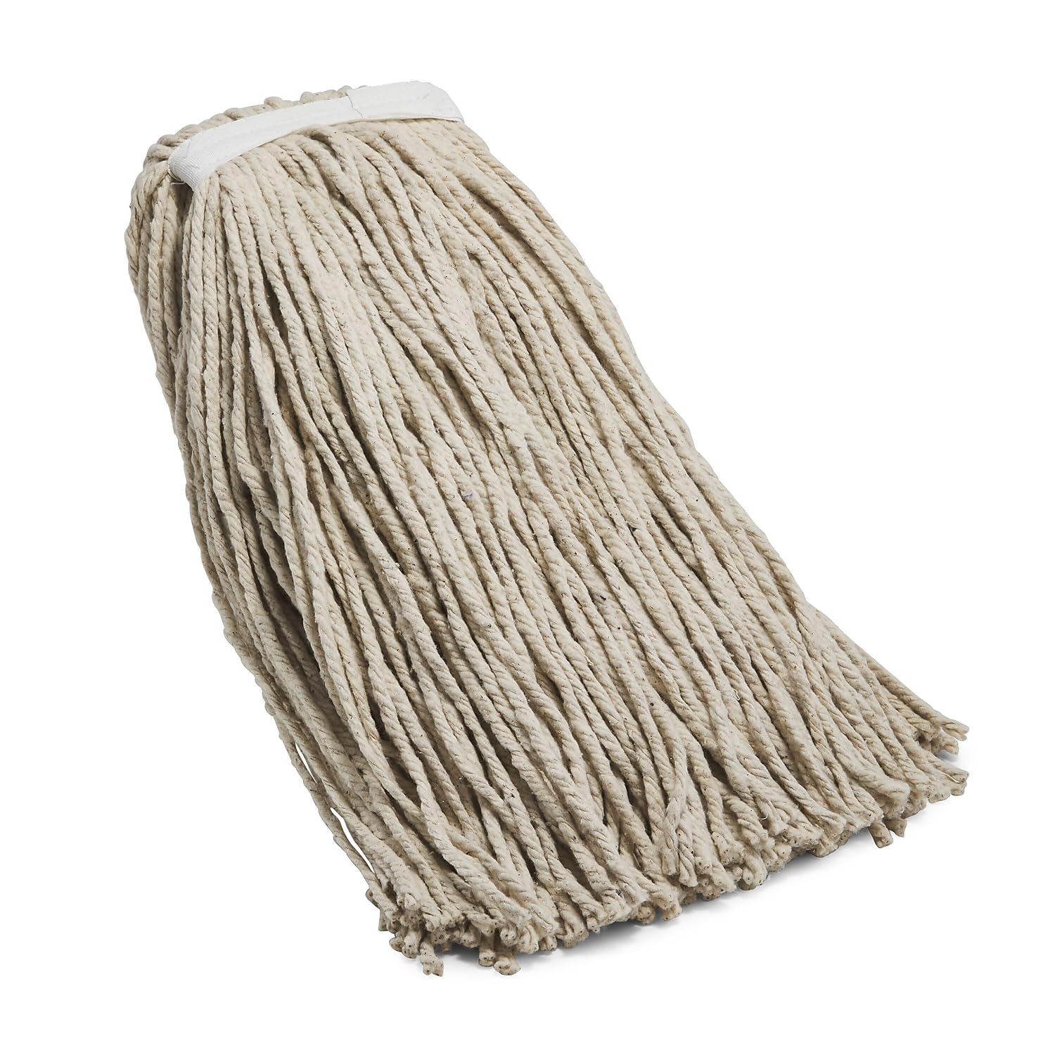 Coastwide Cut-End Wet Mop Replacement Head, #32, Cotton, 1-Inch Headband (CW57745)