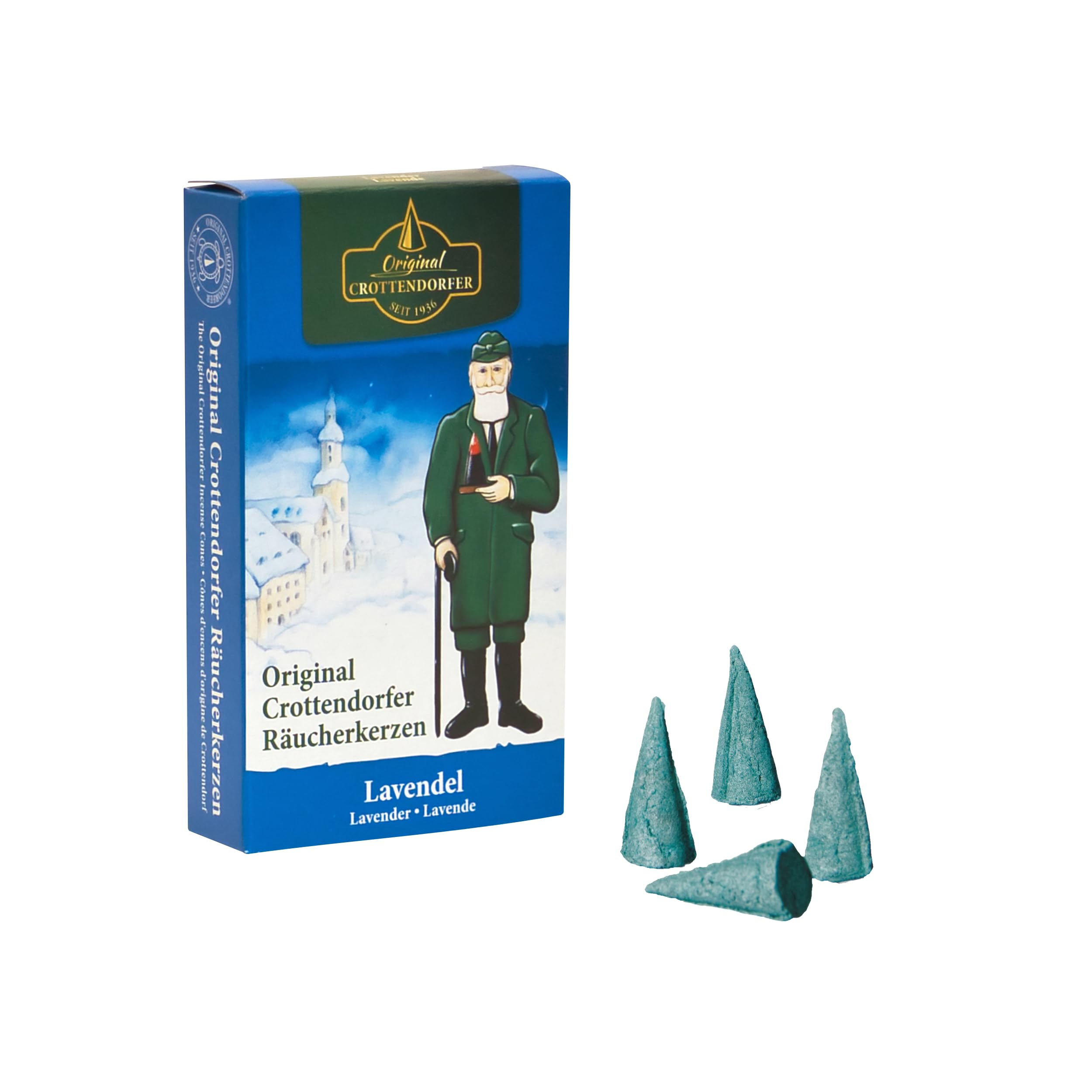 Sigro Crottendorfer Burners Lavender Fragrance Incense Cones, Purple, One Size