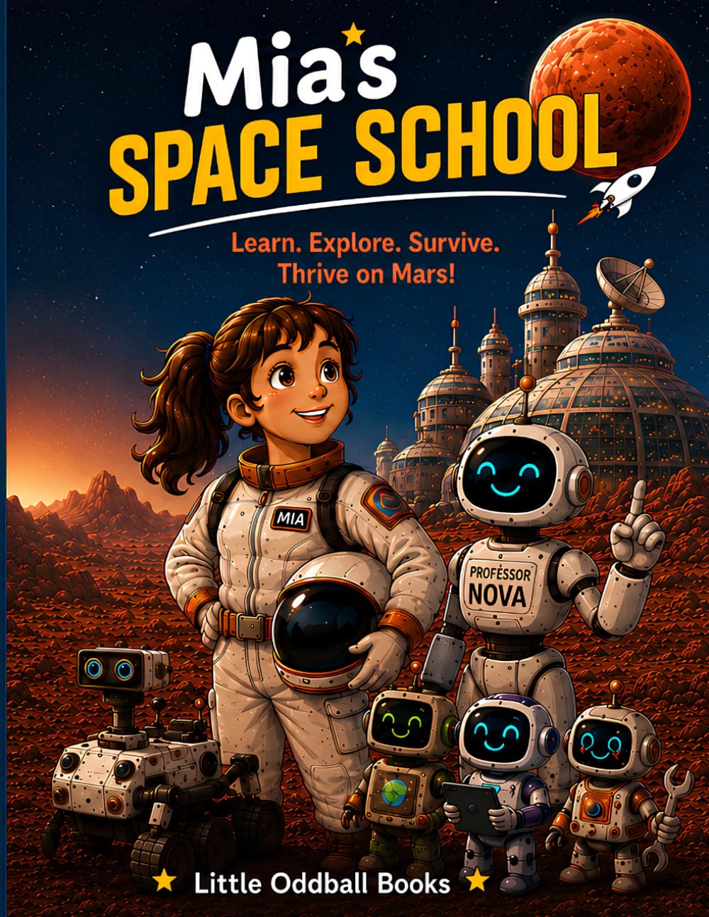 Mia's Space Station Adventure: A STEM Adventure for Curious Kids Ages 7–10