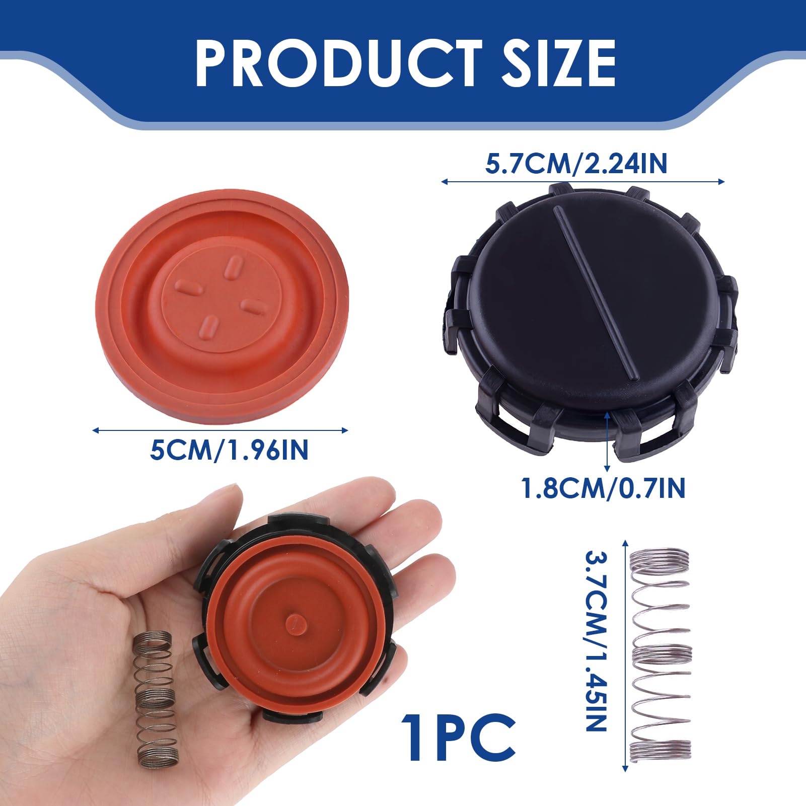 Coprivalvola Motore Tokaneit - Kit Riparazione Con Guarnizione, Per Auto - Foto 6