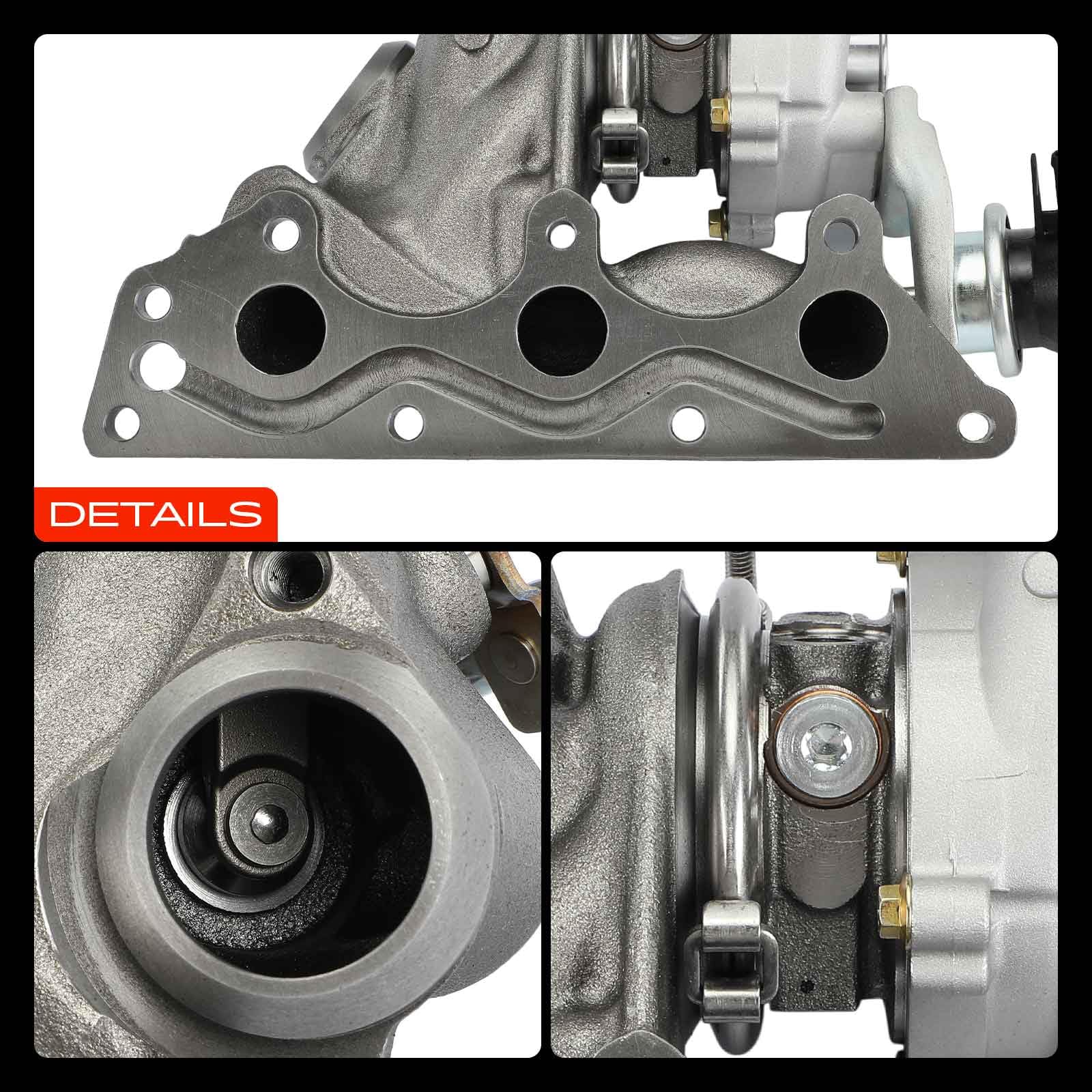 Frankberg Turbocompresseur, turbocompresseur à gaz d'échappement, système | Compatible avec: R.o.a.d.s.t.e.r Coupé 452, Cabriolet 450, Fortwo Cabrio 450, R.o.a.d.s.t.e.r 452, Fortwo Coupé 450
