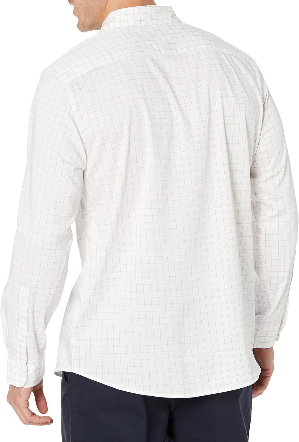 Amazon Essentials Men's Slim Fit Long Sleeve Wrinkle Resistant Stretch Dress Shirt - Image 6