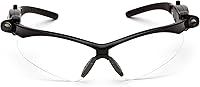 Vista 4 de Pyramex Safety PMXTREME - Lentes de seguridad con marco negro, lente antiniebla transparente con cordón negro