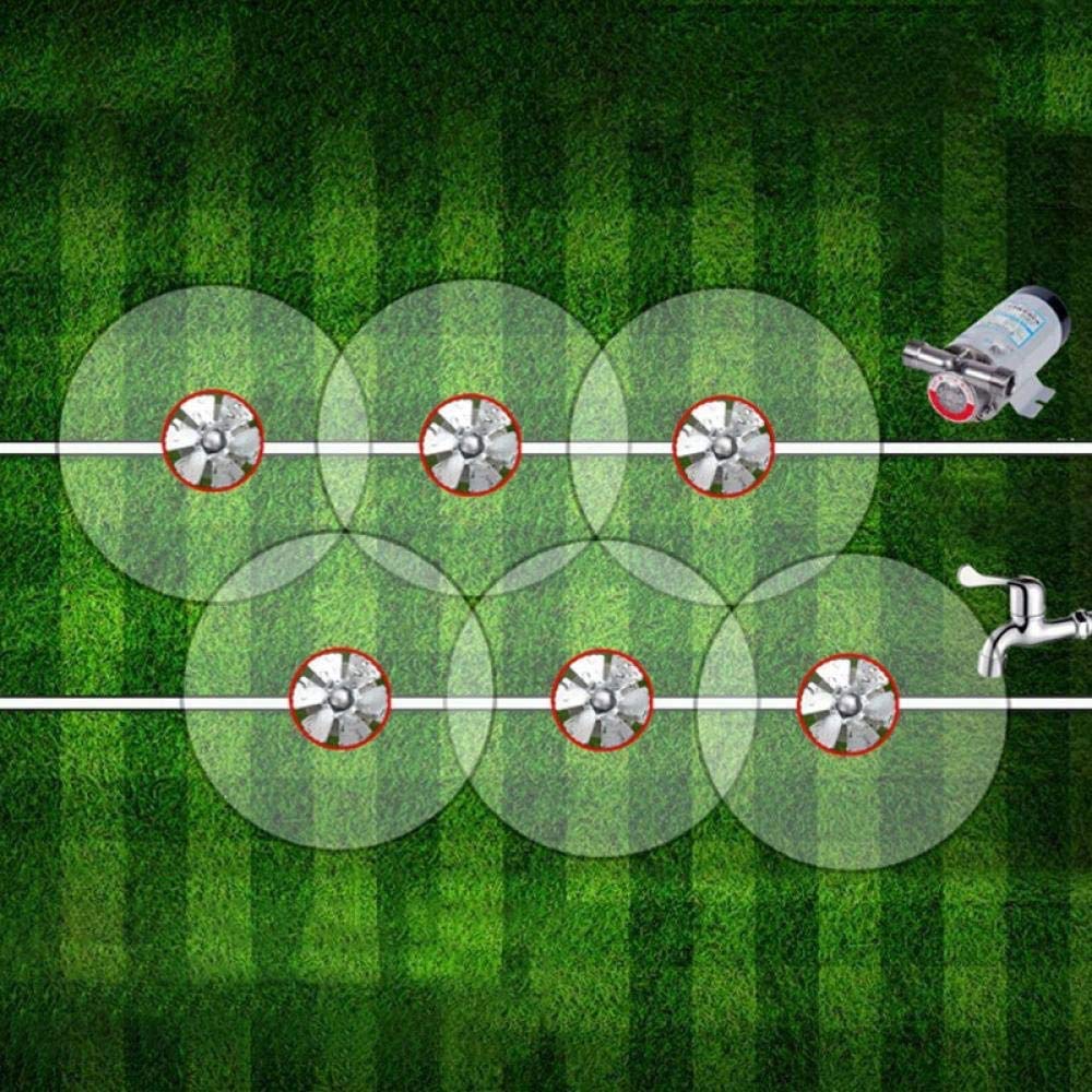 Sprinkler a 360 Gradi spruzzatore for annaffiatura a Zona Piccola a Media
