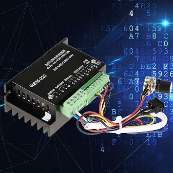 BLDC Motor, Motor Driver Controller WS55-220 DC 48V 500W CNC Brushless Spindle BLDC Motor Driver Controller