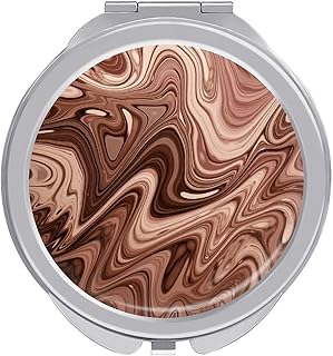 Espejo de maquillaje de viaje estilo línea on...