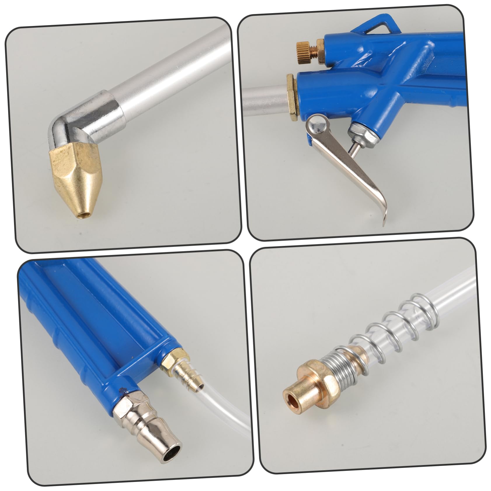 TOPBATHY 5 Pezzi Spruzzatore per Pulizia Motore Auto Ugello e Maneggevole Design Ergonomico Materiali Resistenti e Alta Efficienza Pulizia per Diesel e