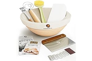 Superbaking Banneton Bread Proofing Basket: Master Bread Baking!