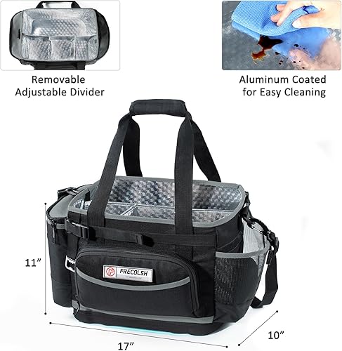 Miniatura 5 de Organizador grande para parrilla con base dura, organizador de barbacoa Blakstone, organizador de utensilios de picnic y campamento, artículos