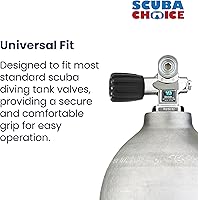Vista 31 de Scuba Choice Scuba Diving Tank Valve Knob - Round