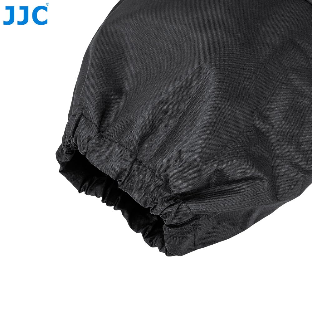 JJC Borsa fasciatoio per camera oscura 58 x 60 cm, doppio strato in tessuto antistatico a prova di luce, borsa con cerniera e guanti, 35 mm 120 formato negativo pellicola fotografia camera oscura