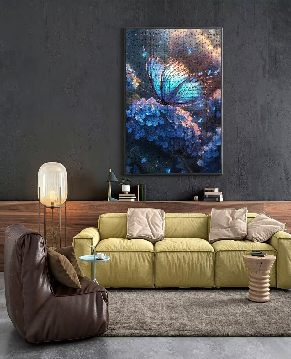 Puzzle 6000 elementów, kwiaty motyli dla dorosłych puzzle 6000, klasyczne puzzle, gra edukacyjna puzzle, niemożliwe wyzwanie, gra zręcznościowa dla całej rodziny, dekoracja ścian BXHZW4-382