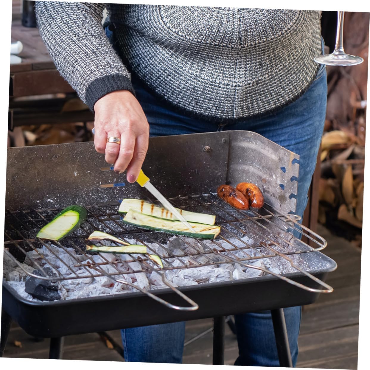 2pcs Grilled Food Baster Oil Applicator Tool for Bbq Cooking Meat Baster Dropper Design for Efficient Oil Application Versatile Kitchen Essential for Pancakes