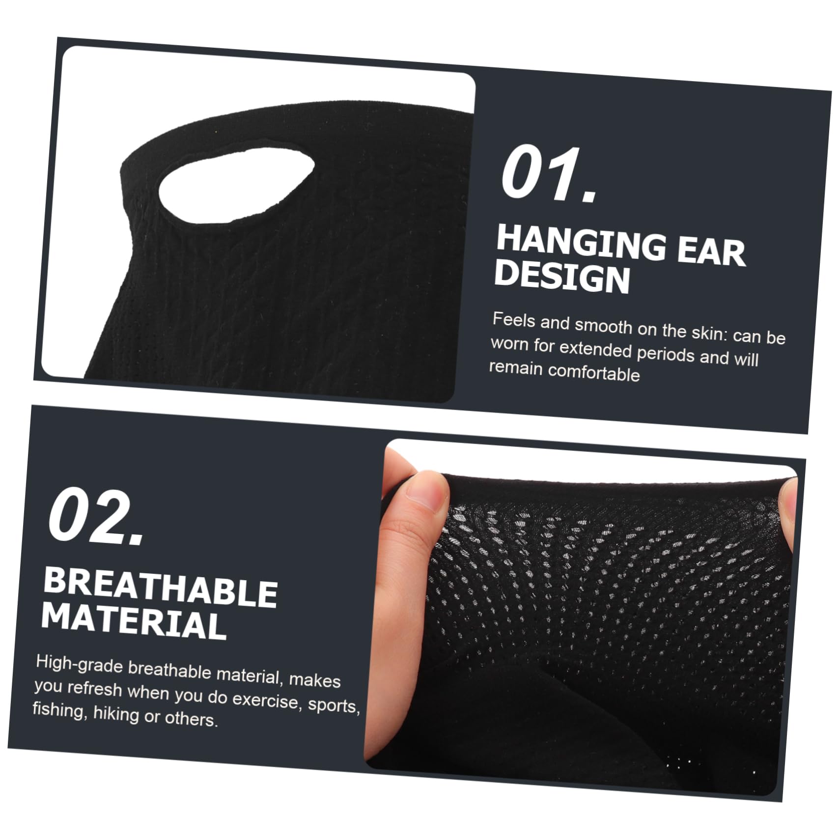 WOFASHPURET Breathable Uv Neck Lightweight Sun Mask for Men Women for Cycling Fishing Outdoor Activities Versatile Face Covering for Use