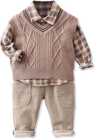 Cute Baby Boys 3-Piece Cotton Outfit – Elephant Print Striped Shirt, Shorts & Cap Set