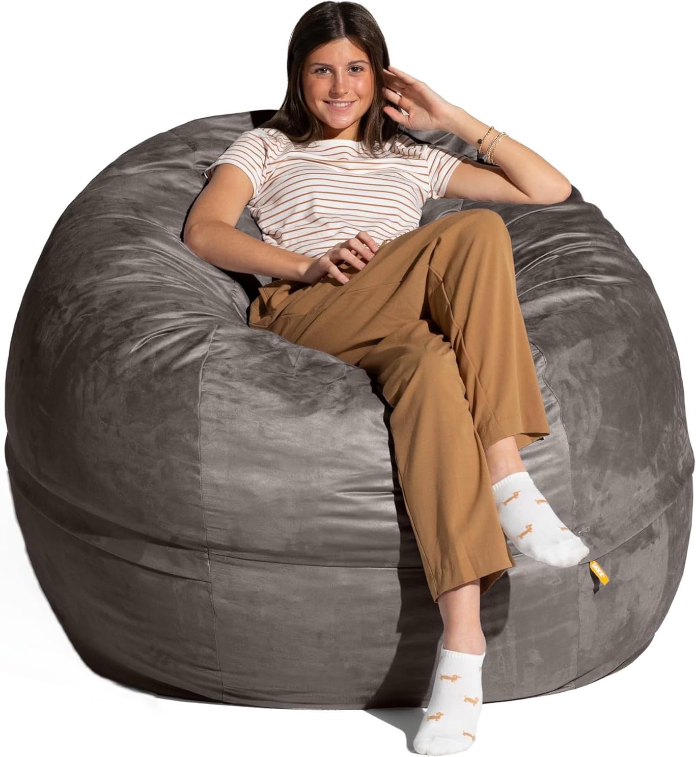 Amazon.com: Jaxx Saxx 5 Foot Large Bean Bag w/Removable Cover